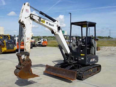 used construction equipment excavator for sale